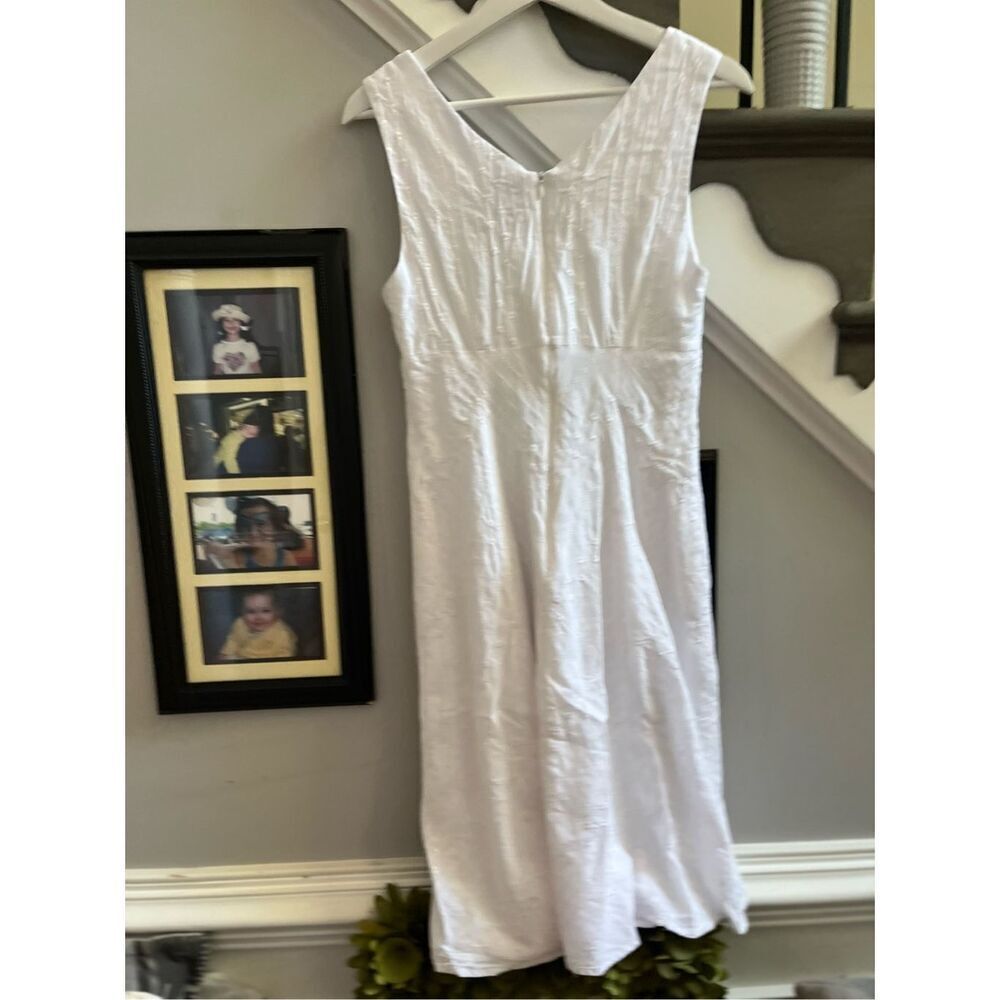 Rabbit Rabbit Rabbit White Eyelet & Crochet Sundress sz 12 - Picture 6 of 8